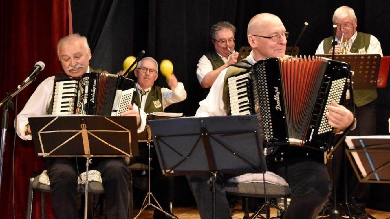 KISALFOLD Az Akkordeon Harmonika Zenekar adott koncertet Győrben Fotók