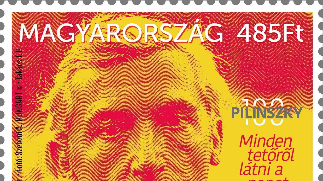 Bélyeggel emlékeznek a 100 éve született Pilinszky Jánosra