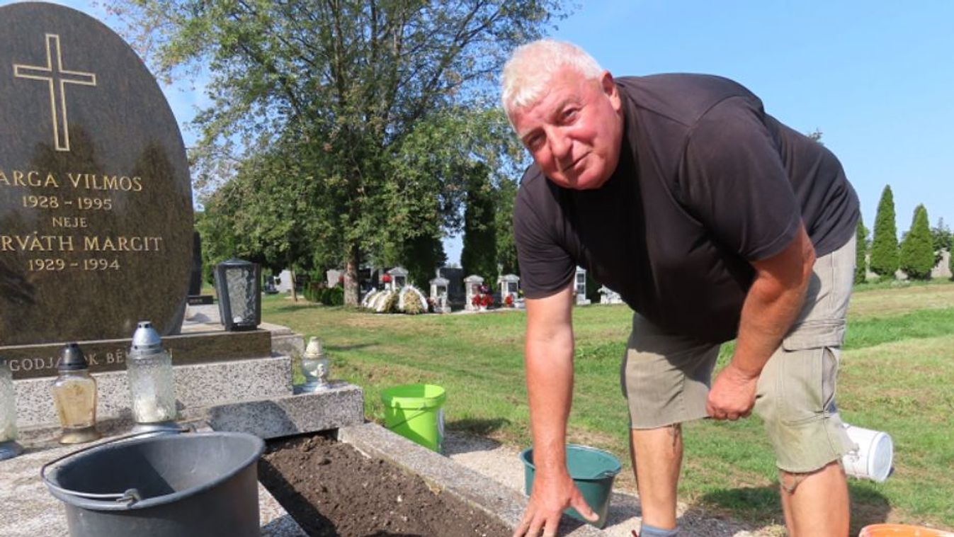 Csornán a Jószív marad a temetők gondozója