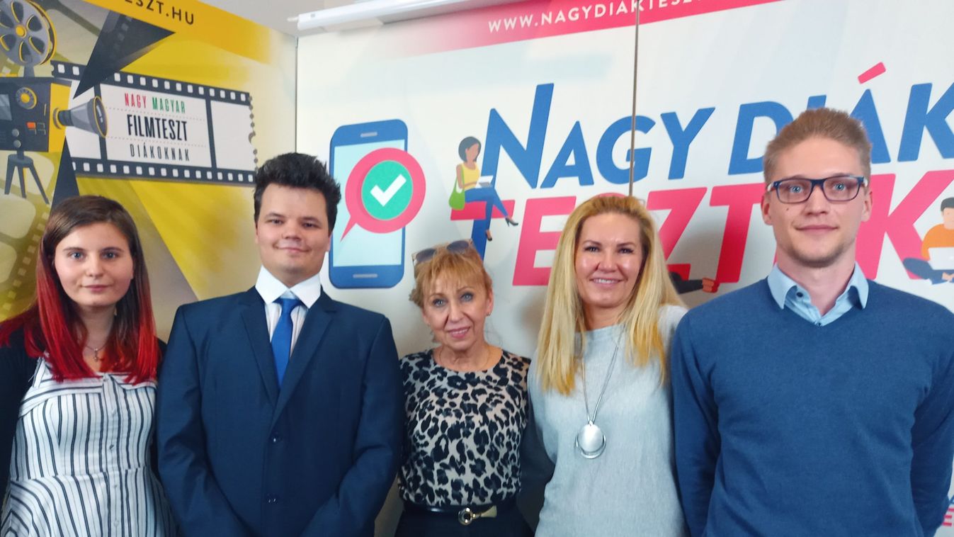Győri diákok diadalmaskodtak a Nagy Magyar Filmteszt országos vetélkedő budapesti döntőjén