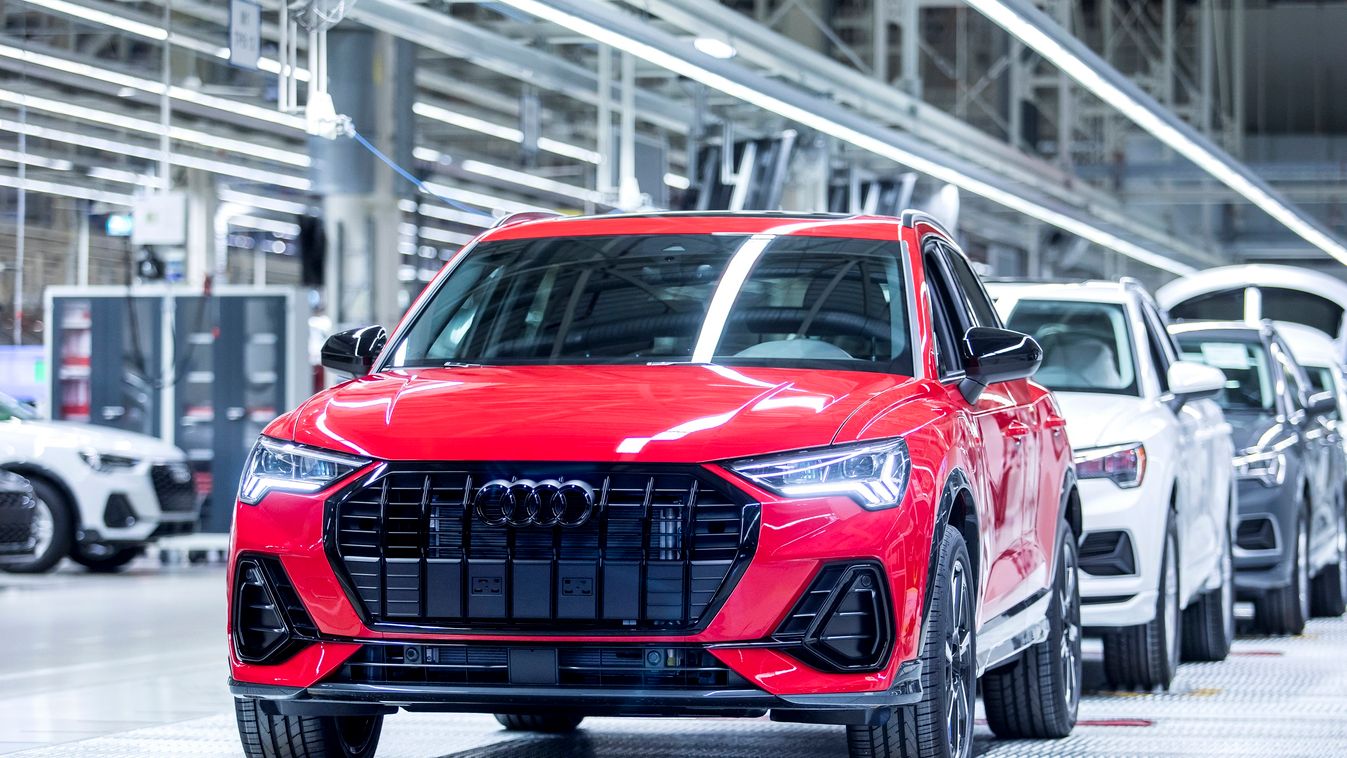 Legördült a 250 ezredik Audi Q3 a győri gyártósorról – Videó