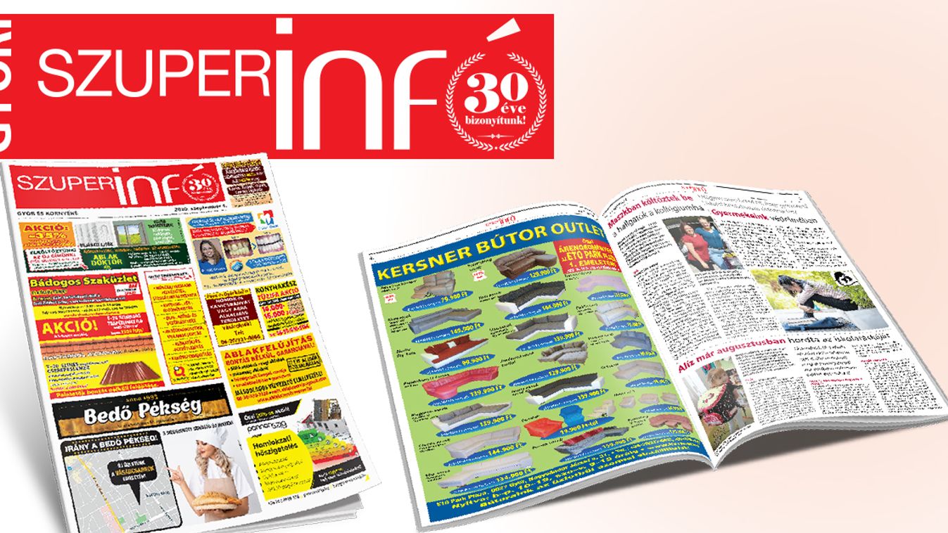 Győri Szuperinfó – Lapozza itt