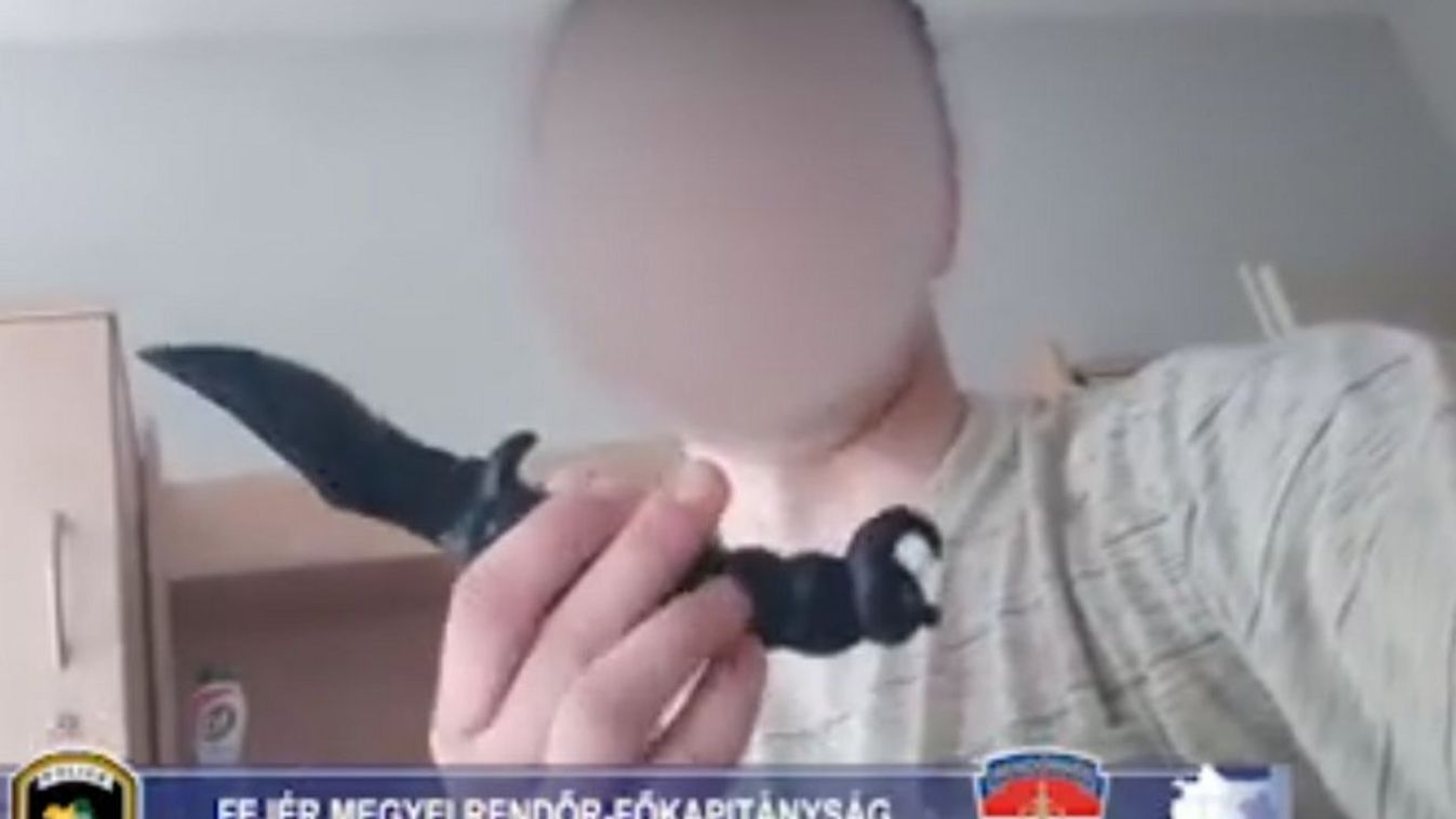 Azzal fenyegetőzött videóüzenetben egy dunaújvárosi férfi, hogy megöli az első útjába kerülő embert