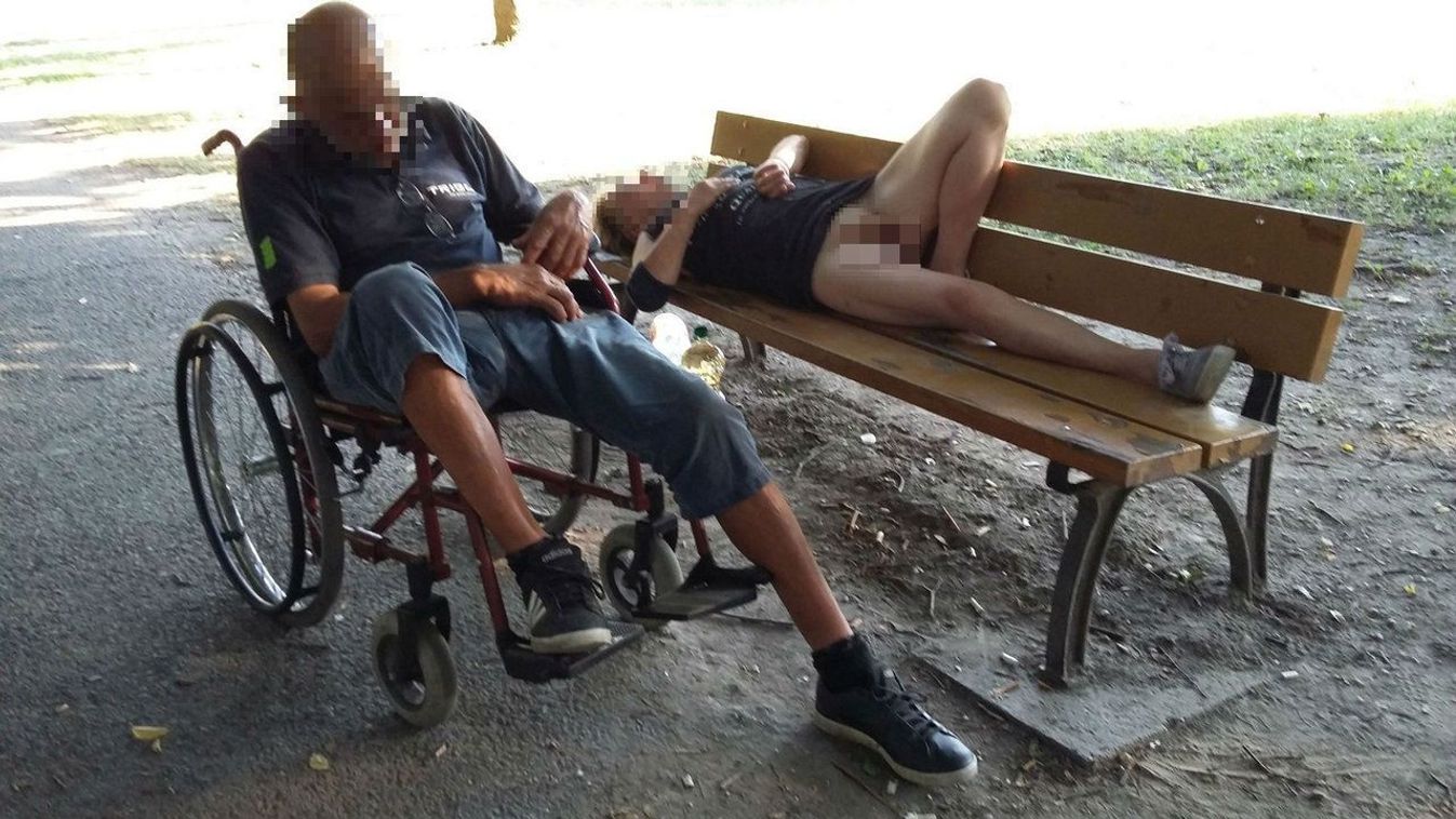 Botrány! Egy győri játszótéren feküdt ki pucér alsótesttel egy nő - Fotó