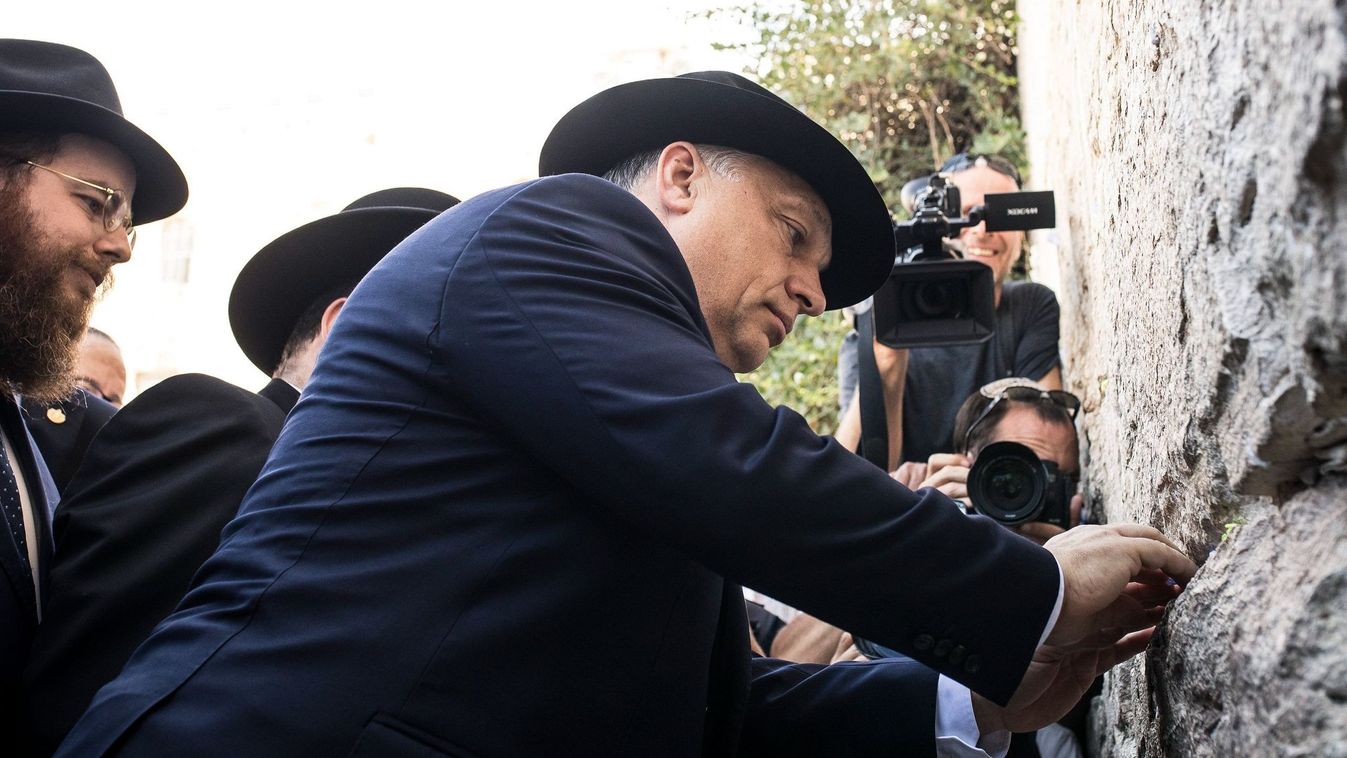 A Siratófal rabbija gratulált Orbán Viktornak