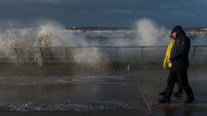 Sea levels around Great Britain are rising at an accelerating rate