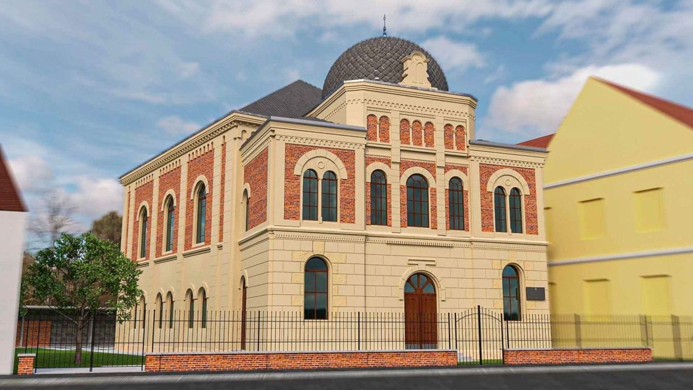 Elkészült a soproni zsinagóga látványterve - fotók