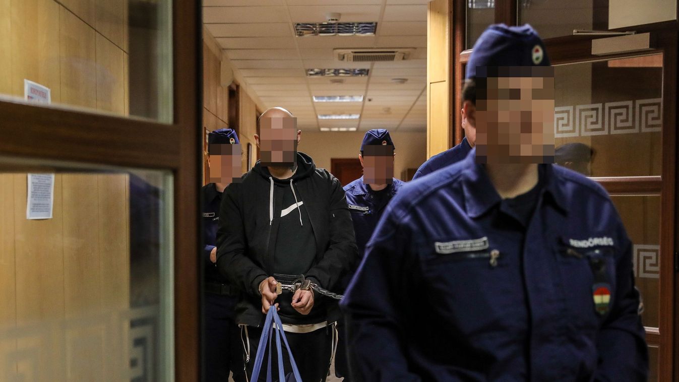 Tragédia a tízemeletesben - letartóztatták a gyanúsítottat, aki nevetgélt a győri bíróság folyosóján - videó, fotók