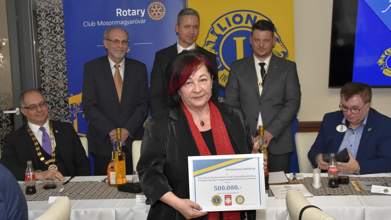 Támogatják a mosonmagyaróvári Éltes-iskolát - fotók