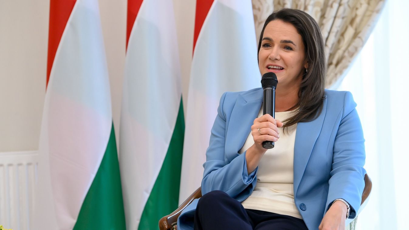 A jövő a béke emberéé: beszélgetés Novák Katalin köztársasági elnökkel
