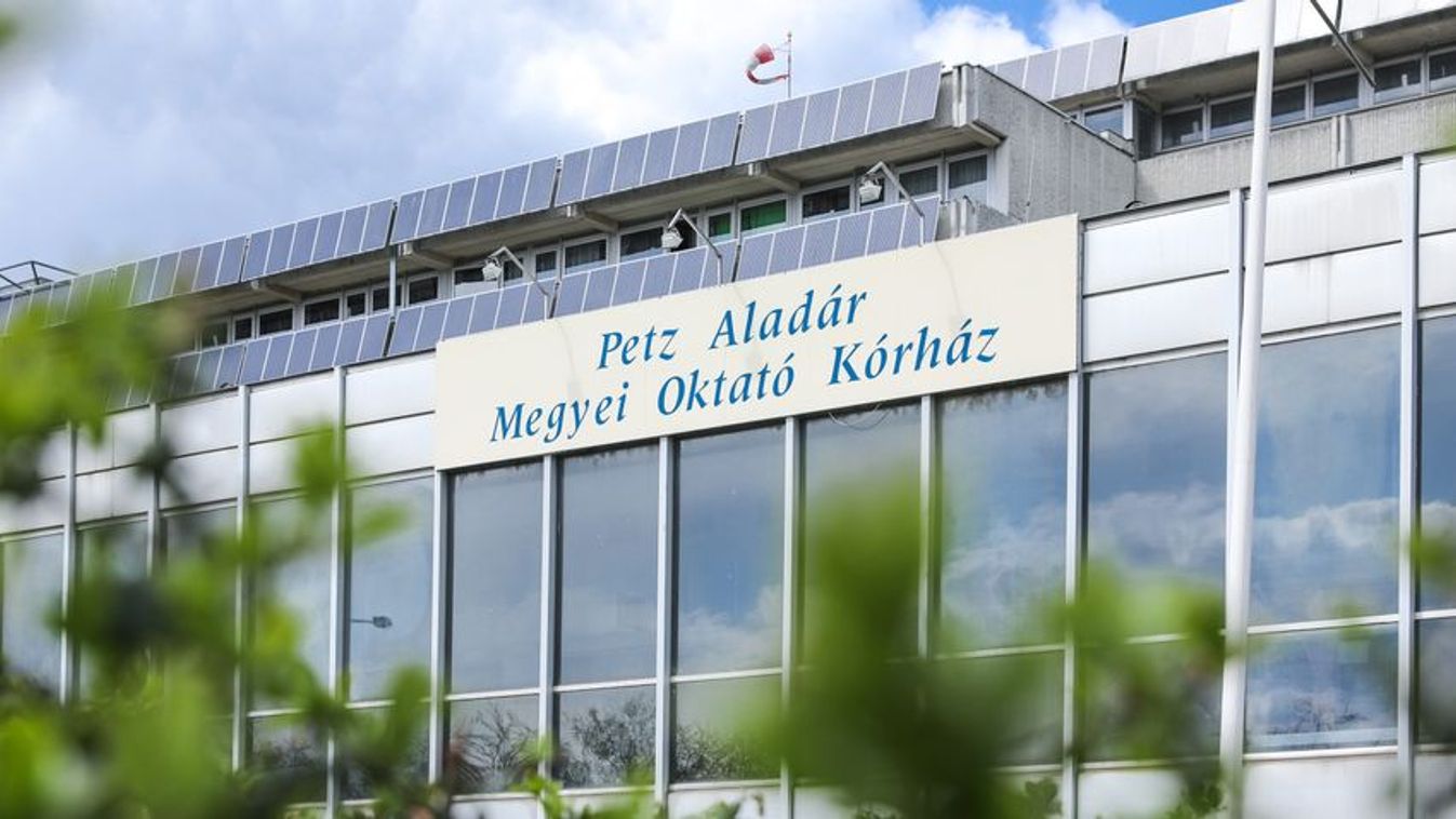 Koronavírus miatt rendeltek el látogatási tilalmat a győri Petz-kórház egyik osztályán