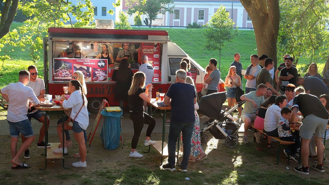 Food Truck Show: képekben meséljük el milyen volt a hangulat szombaton a győri Radó-szigeten