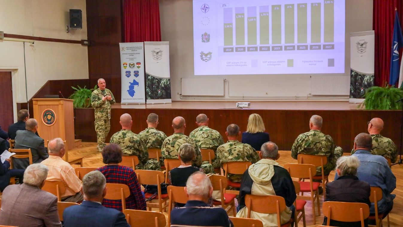 Győrben találkoztak 3 vármegye nyugállományú katonái - Fotók