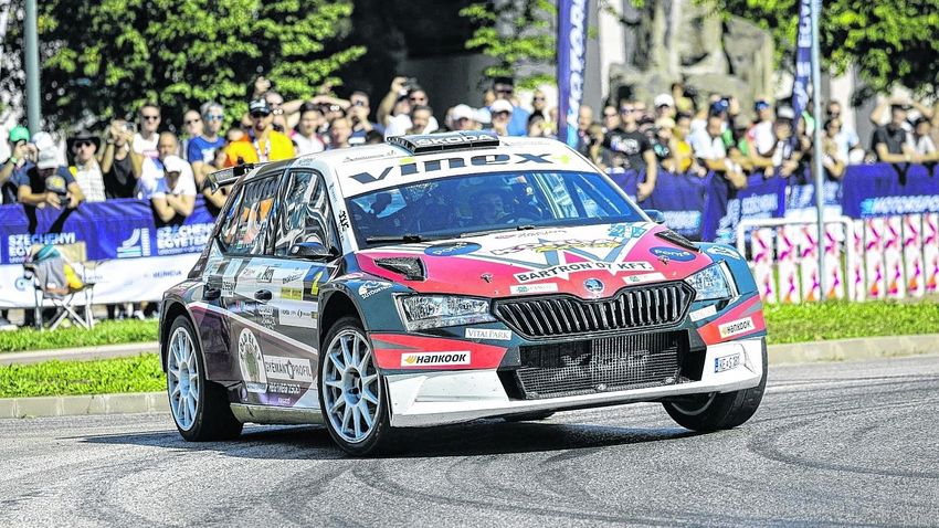 KISALFOLD – The Csomós team won the race, and the Vinczés team won the rally championship