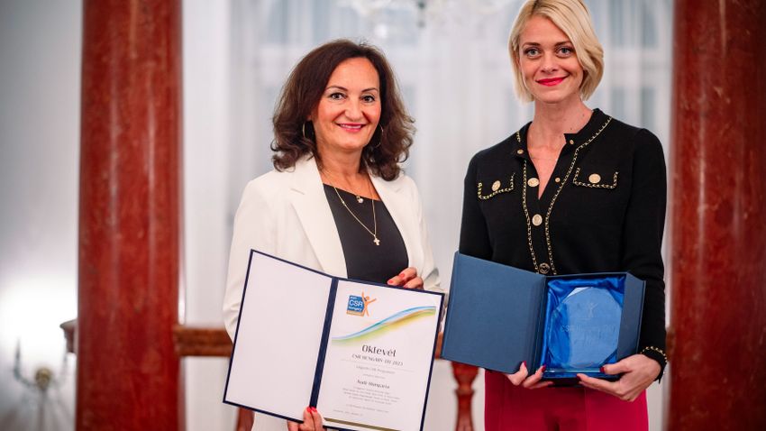 Audi Hungaria en Gyor ganó otro premio por su programa de voluntariado