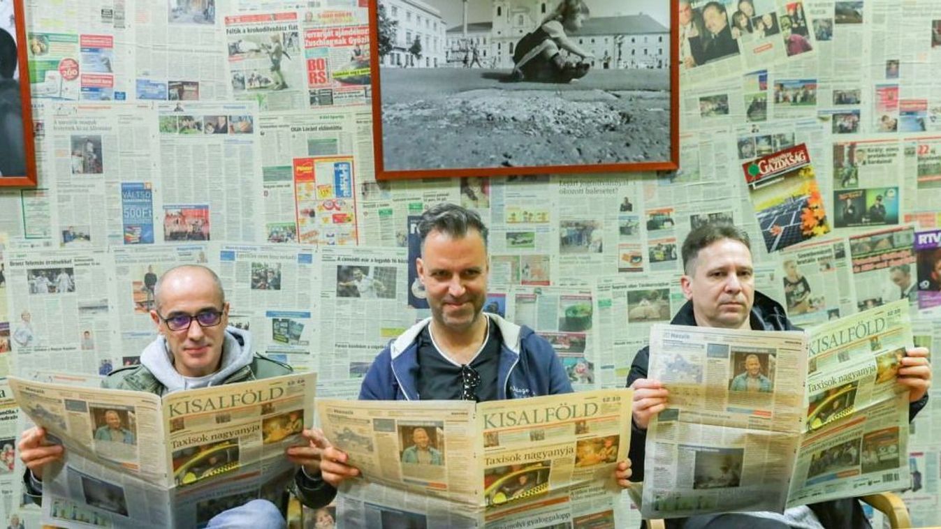 Dráma a szalonban -Juhos Sándor gyűjtő, titkos magyar Volvo múzeumának történetét dolgozzák fel a rendezők Győrben- fotók, videó