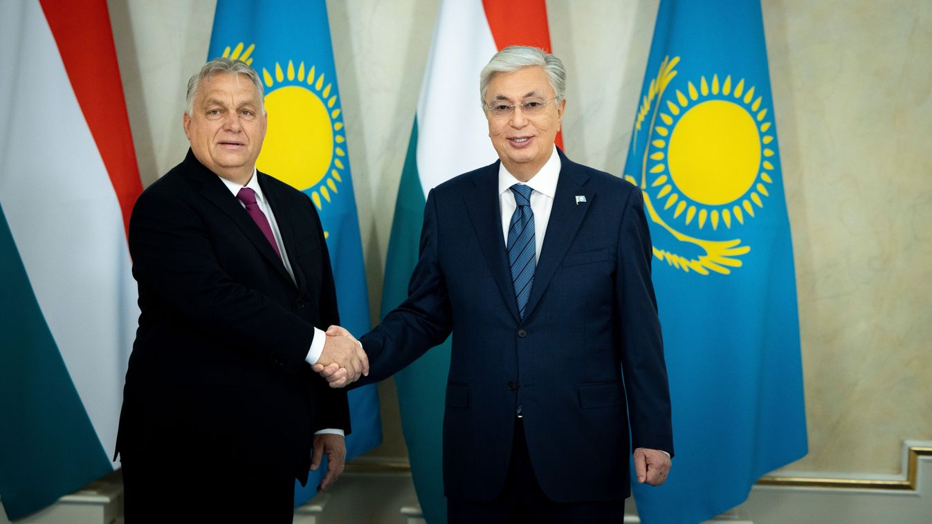 Orbán Viktor: tovább bővülhet a Magyarország és Kazahsztán közötti gazdasági együttműködés