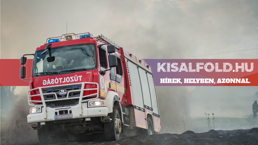 KISALFOLD – Tűz ütött ki egy győri lakóházban