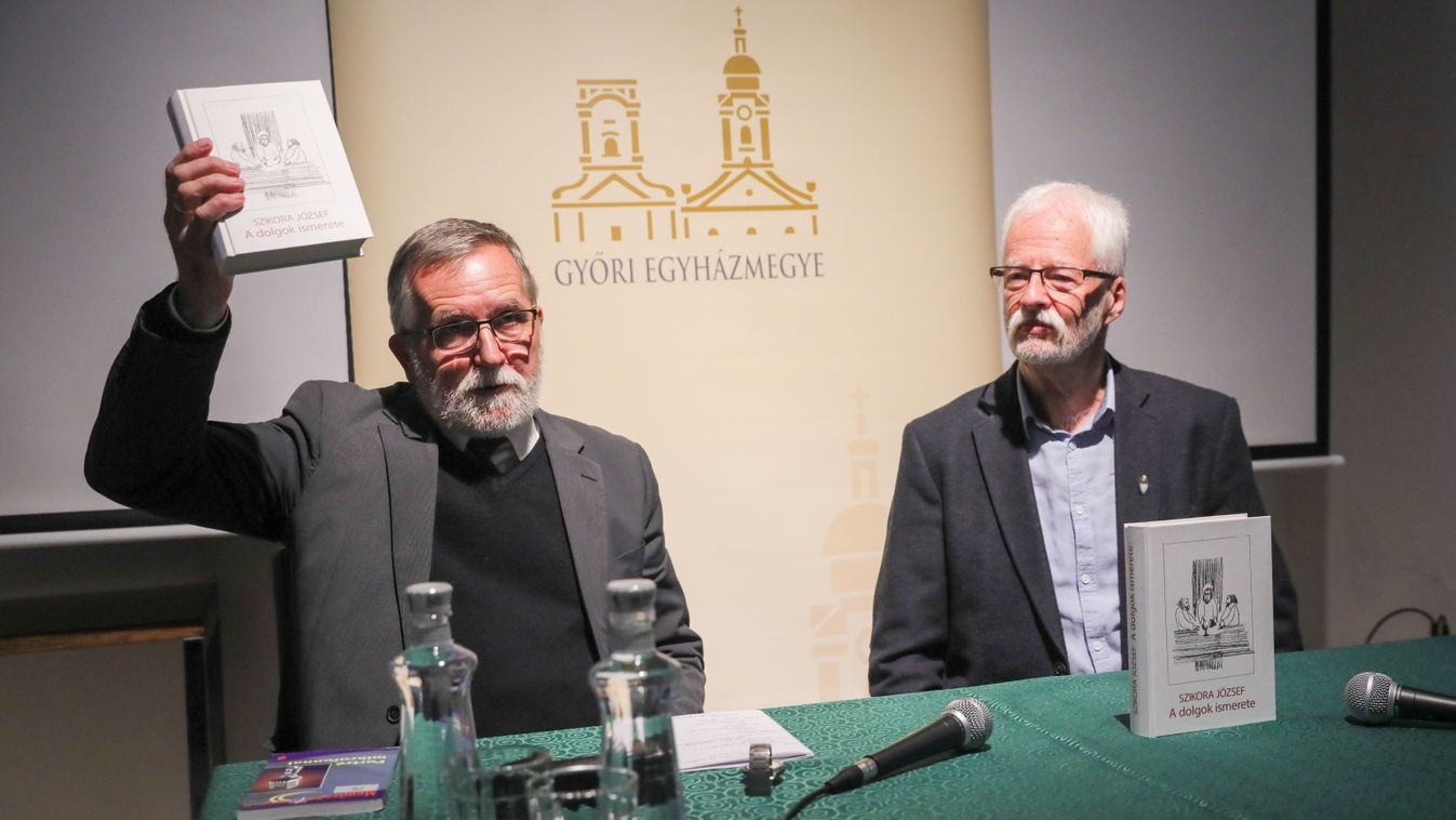 Szikora József kötetét mutatták be Győrben - fotók