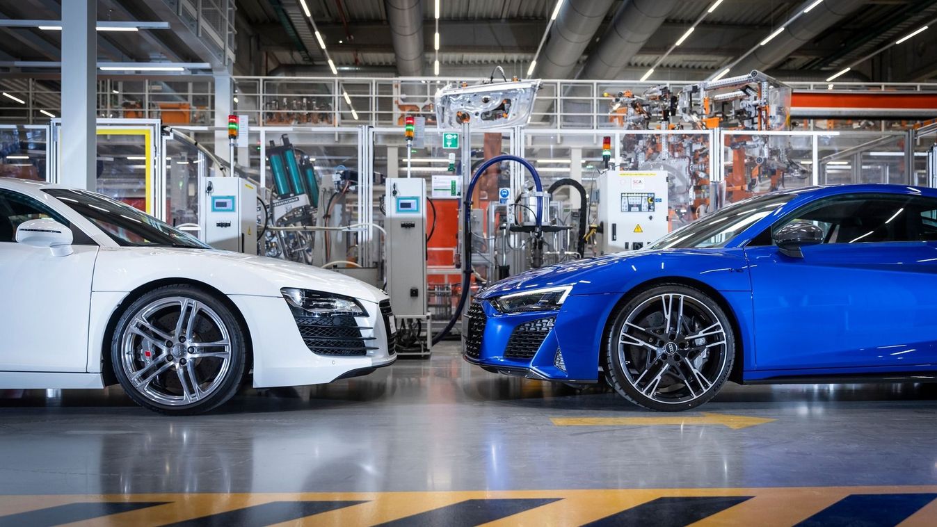 Marvel-szereplőtől búcsúzott az Audi Hungaria - Lezárul az R8 korszak