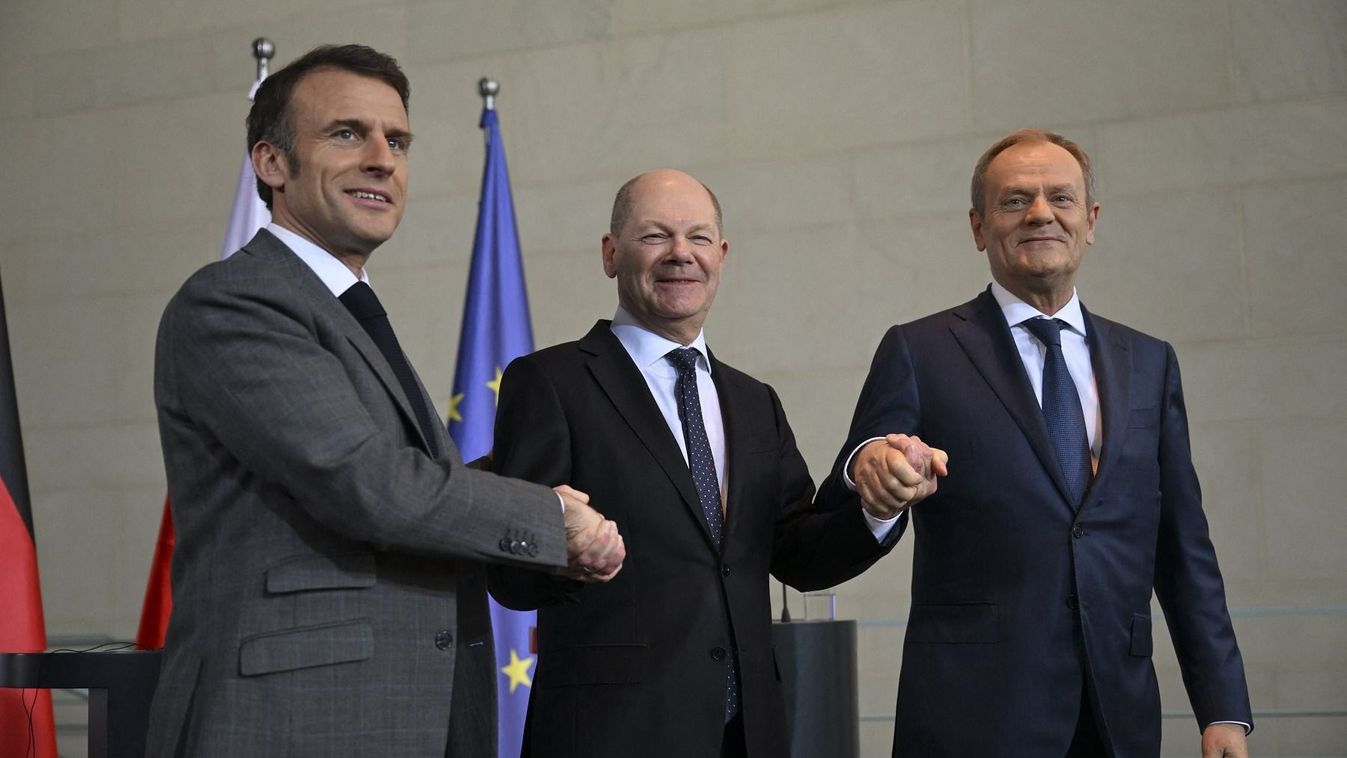 A francia elnök már a németeket is rávette a háború fokozására