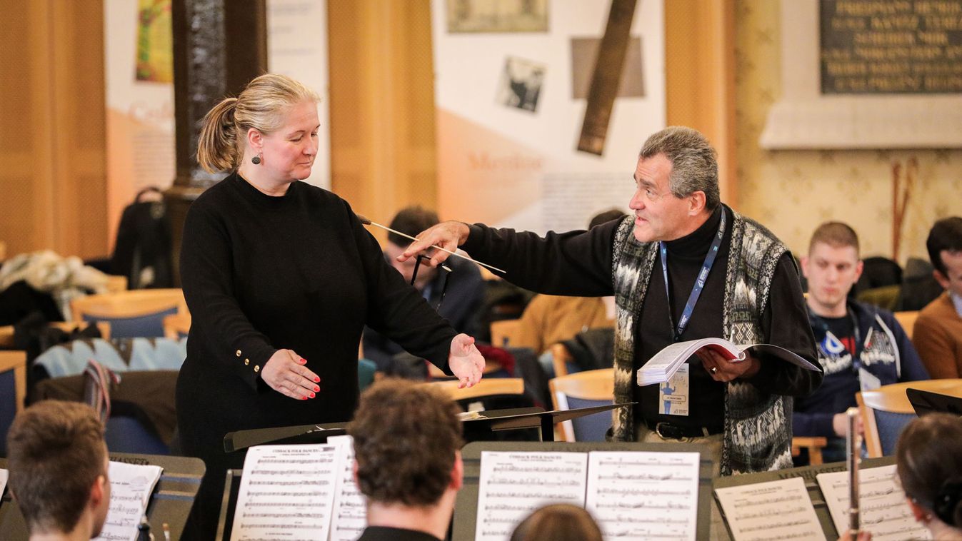 KISALFOLD – Résztvevők Brazíliából, Milánóból és Erdélyből – Ötnapos karmesterkurzus indult Győrben – galéria