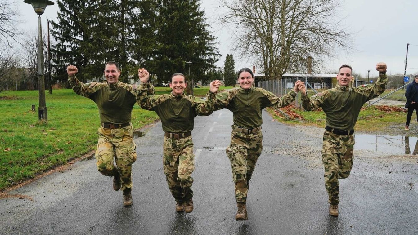 Győri katonák a legjobbak - Legyőzték a csapatokat a NATO járőrversenyen - fotók