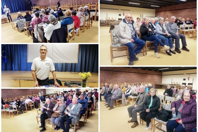 A Győr-Moson-Sopron Vármegyei Rendőr-főkapitányság Bűnmegelőzési Osztály szakembere az elmúlt napokban két győri nyugdíjas klubnál is látogatást tett. 