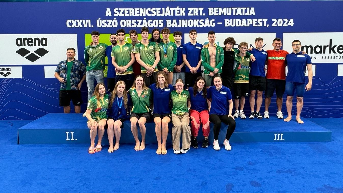 Az UNI Győri Úszó Sportegyesület végzett az éremtáblázat élén