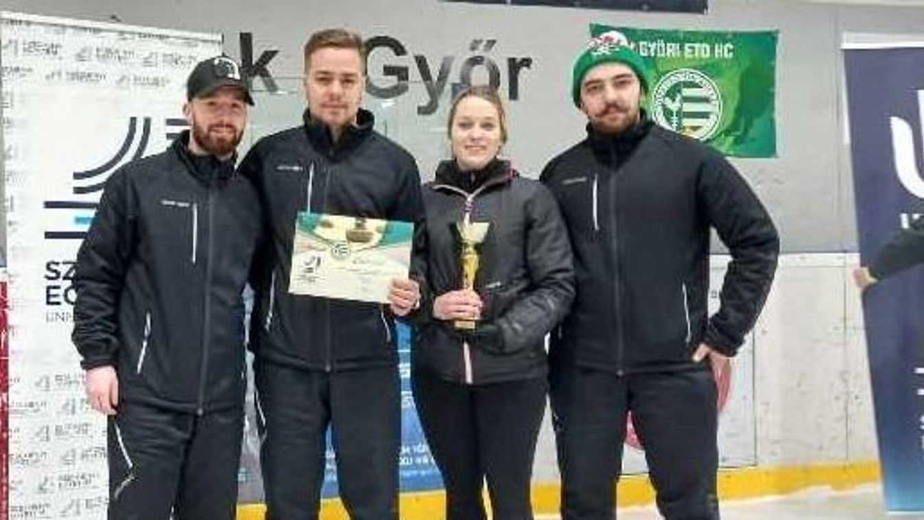 A TF csapata nyerte az egyetemi curling kupát Győrben