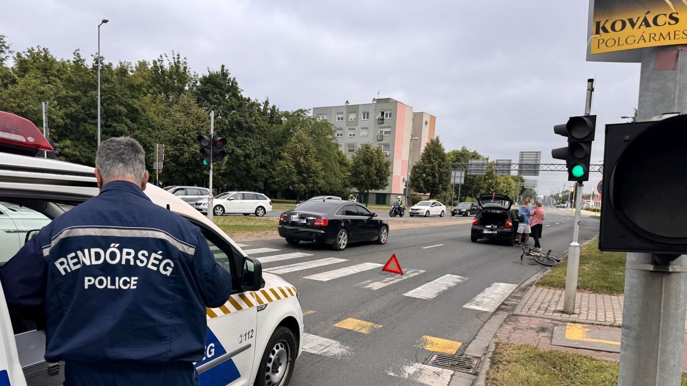 Kerékpáros balesetek nyomában – Bringásokat is szondáztatnak a rendőrök nyáron Győr-Moson-Sopronban