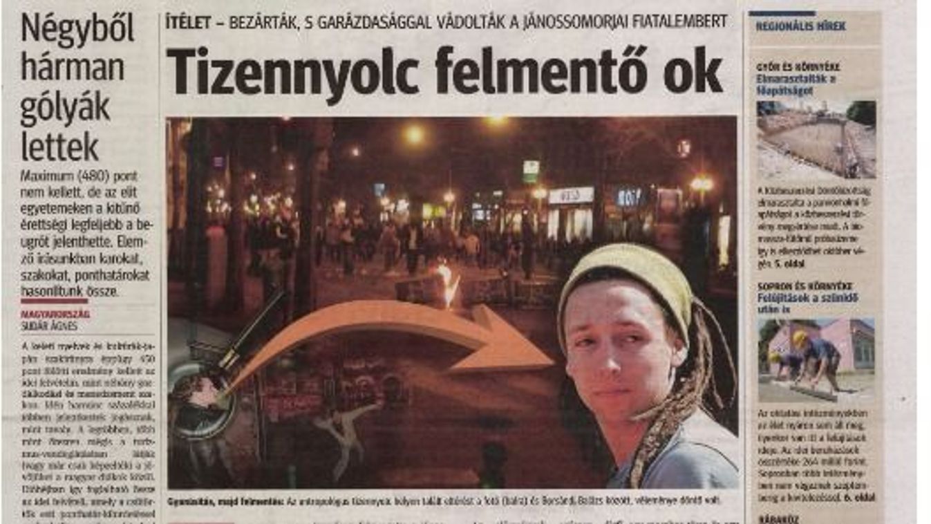 Július 25.: Ponthatárokról, bírósági ítéletről és újraépítkező egyházról írtunk 10, 25 és 30 éve