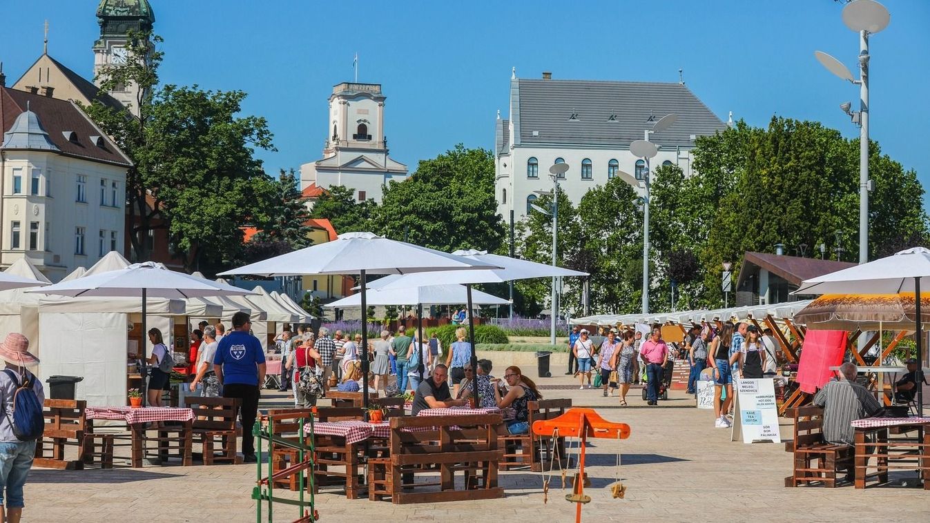 Piac helyett győrkőcök lesznek a Dunakapu téren szombaton