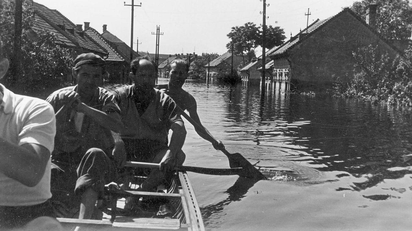 70 éve öntötte el az ár Győrt és Szigetközt