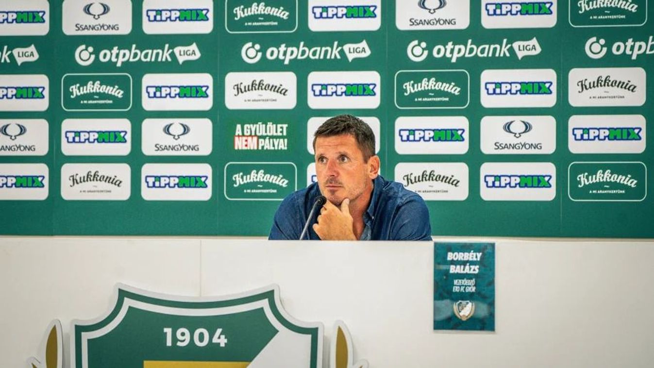 NB I foci - Három gólos ETO vereség a Debrecen ellen - Így nyilatkozott Borbély Balázs a győriek edzője