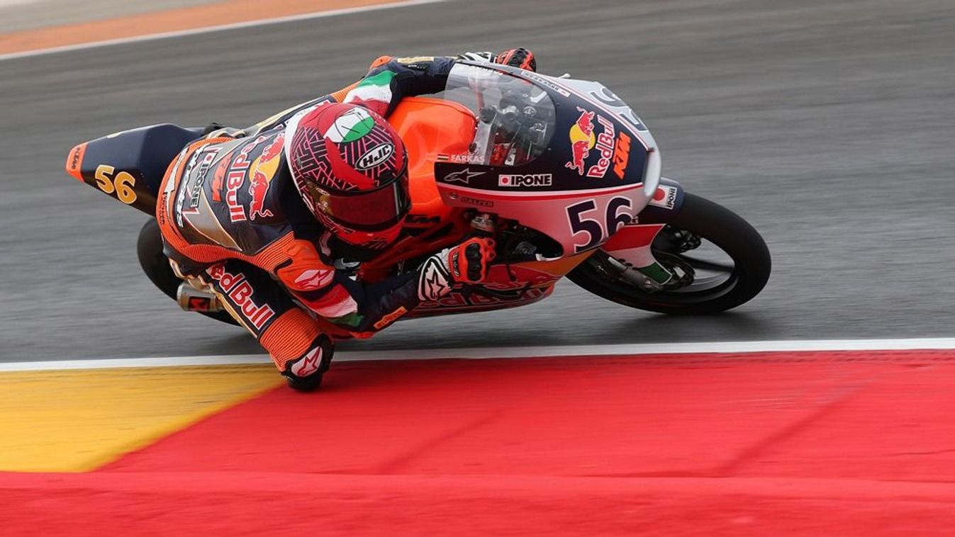 Bravúros pontszerzéssel zárta az idei Red Bull Rookies Cup-sorozatot a győriek motorosa, Farkas Kevin