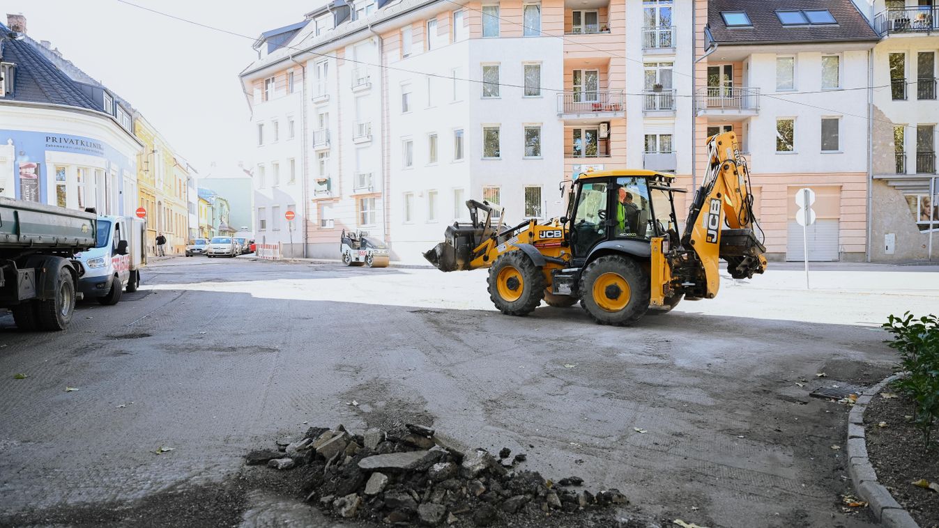 Aszfaltozás miatt lezárások lesznek a Paprétnél Sopronban