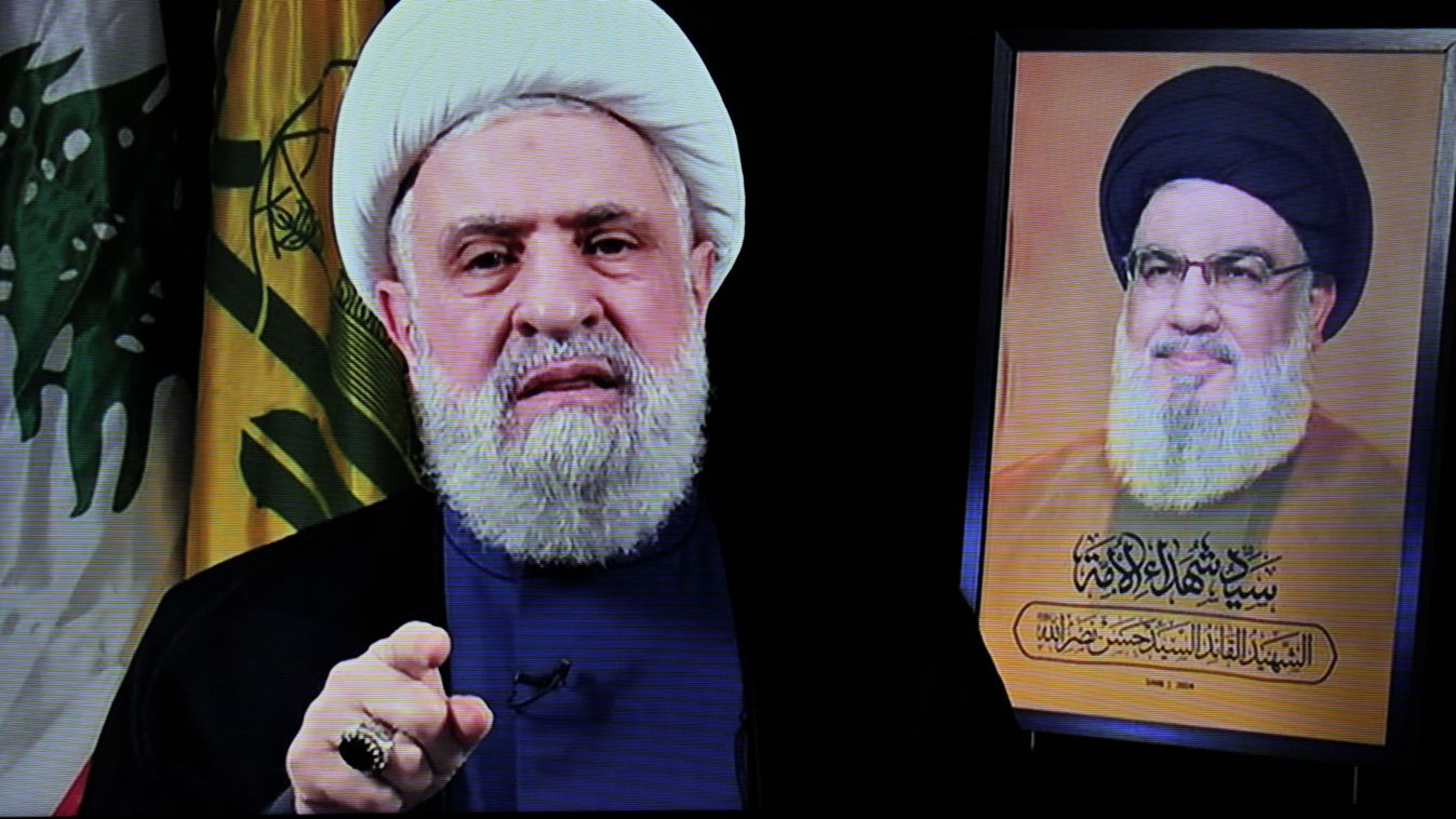 Hezbollah-vezető: nem fogunk tűzszünetért könyörögni
