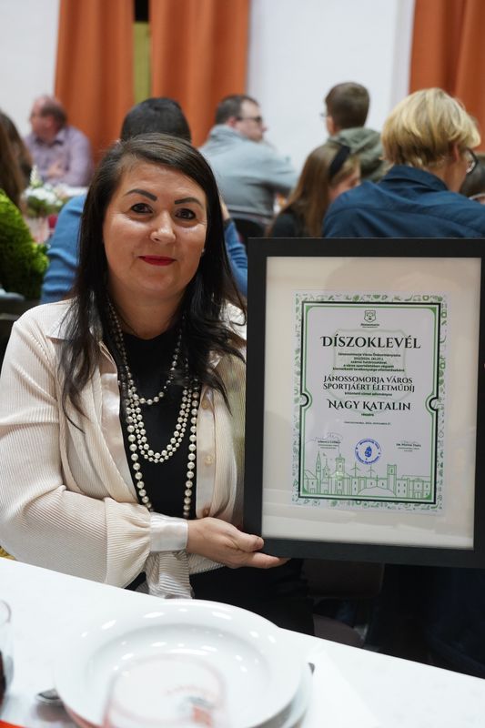 Nagy Katalin munkáját életmű díjjal ismerték el