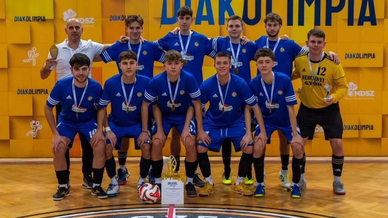 A Bercsényi Magyarország legjobb középiskolai futsal csapata