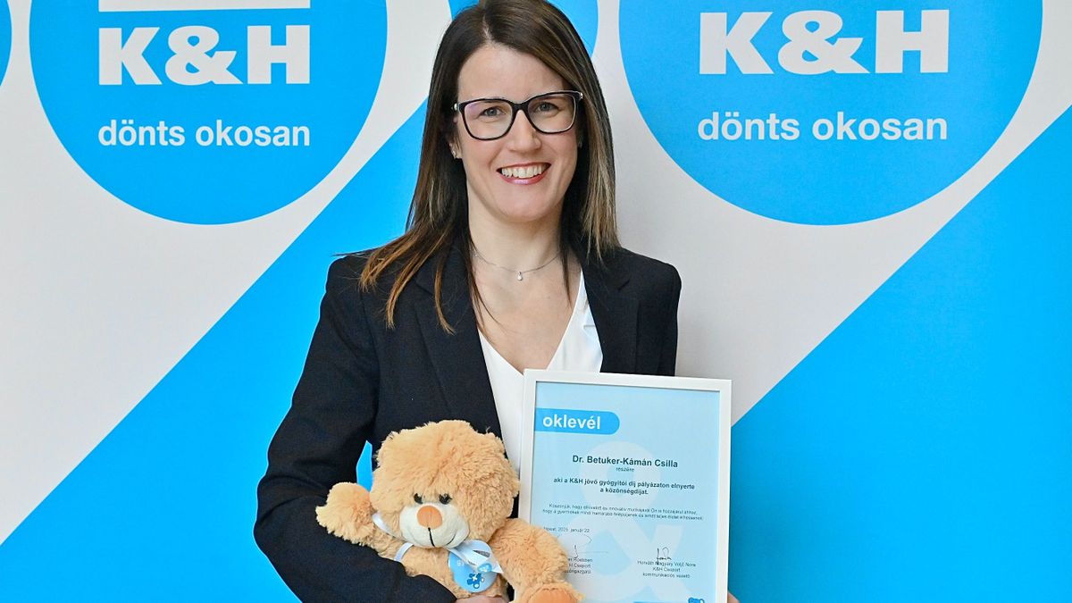 A soproni doktornő, Betuker-Kálmán Csilla neonatológusként dolgozik a Soproni Gyógyközpontban Fotó: Bodó Gábor