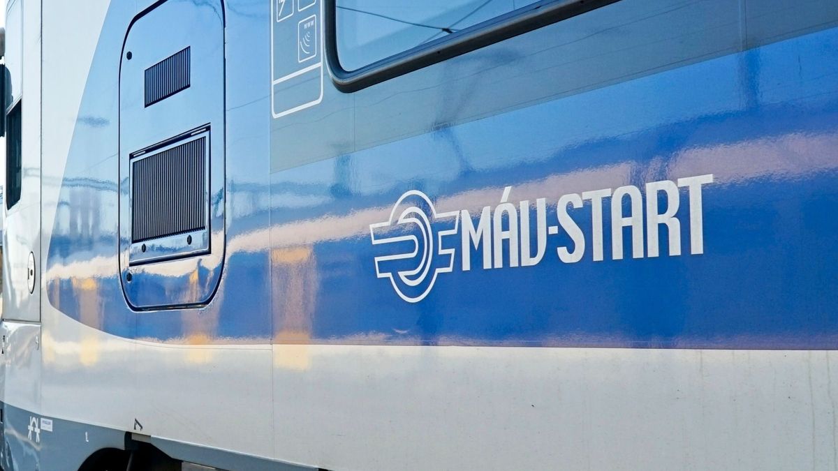Budapest,,Hungary,-,Jan,20,,2024:,Máv-start,Logo,On,A