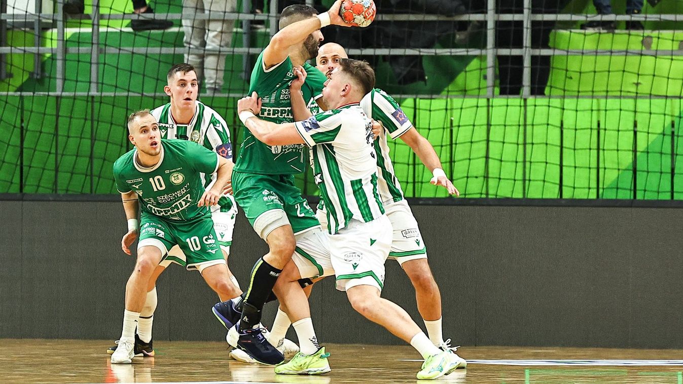 Férfi kézilabda NB I - ETO University Handball Team–FTC-Green Collect 37-35 – Fotók, videó