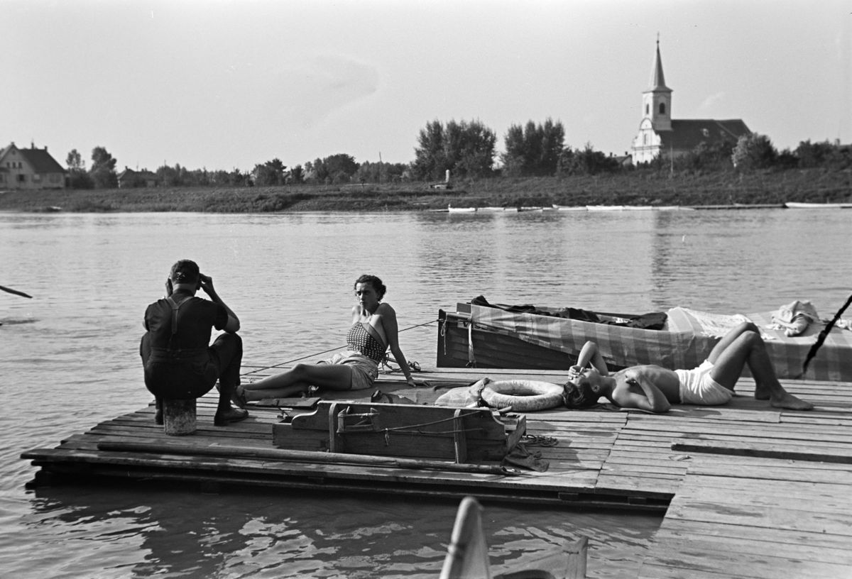 győri retró képek felvétel folyók város Győr