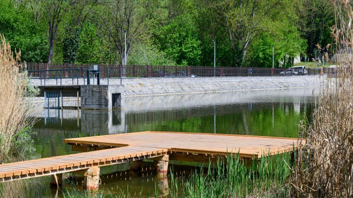 Új stéget adtak át Tómalmon