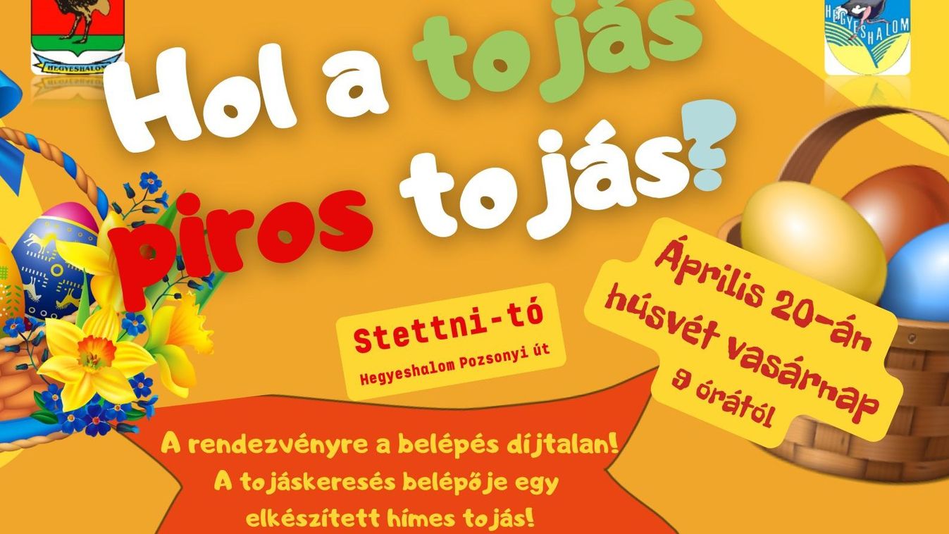 Játékos húsvéti tojáskeresés Hegyeshalomban
