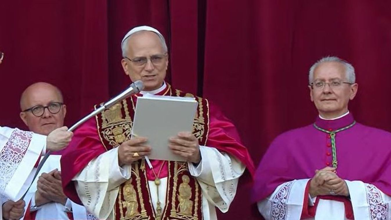 XIV. Leó pápa - A békéről, a szinodális, hidakat építő, szegények mellett álló egyházról szólt az új katolikus egyházfő első beszéde