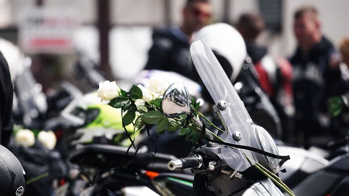Utolsó útjára kísérték a tragikusan elhunyt győri motorost
