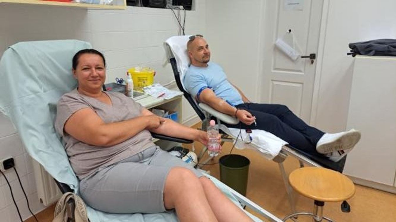 Véradással segítettek a győri rendőrök