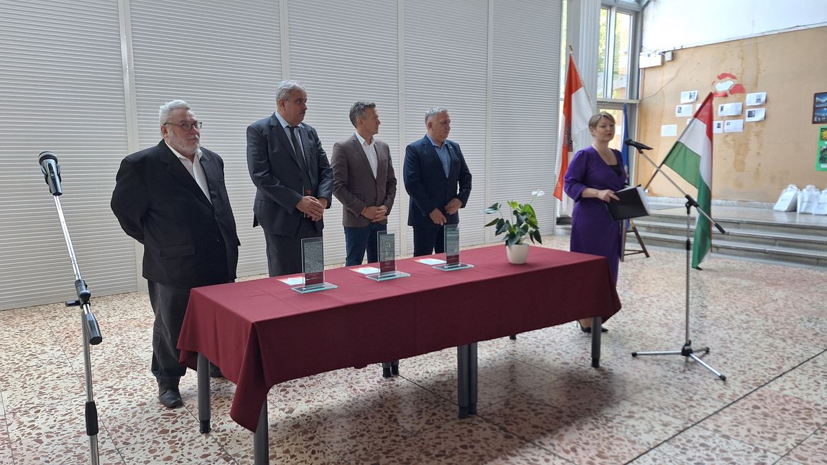 díjátadó